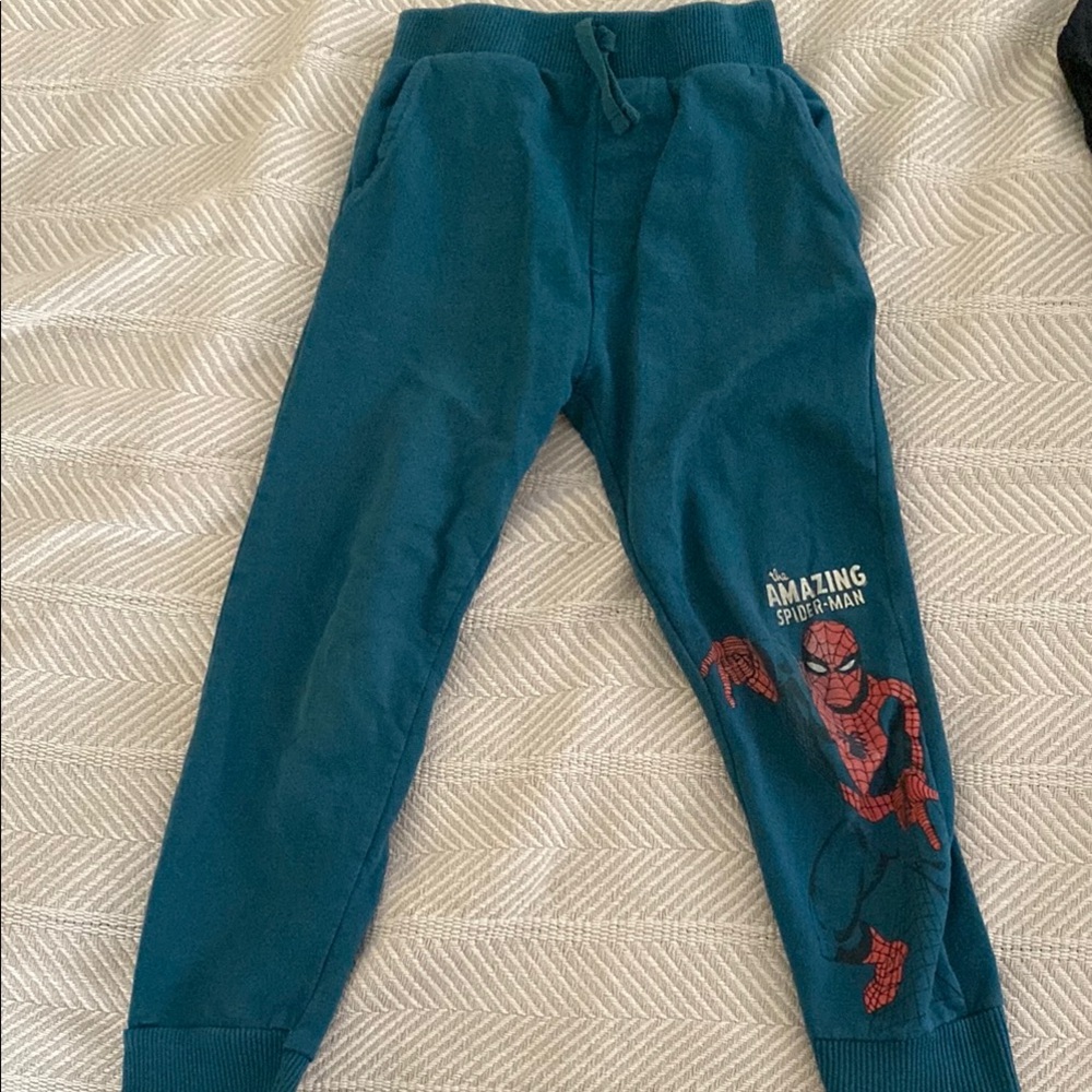 Spider-Man Kids Joggers - Teal